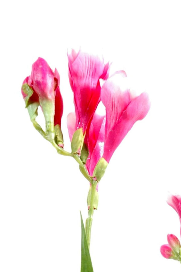 fleur artificielle fresia rose 1 1