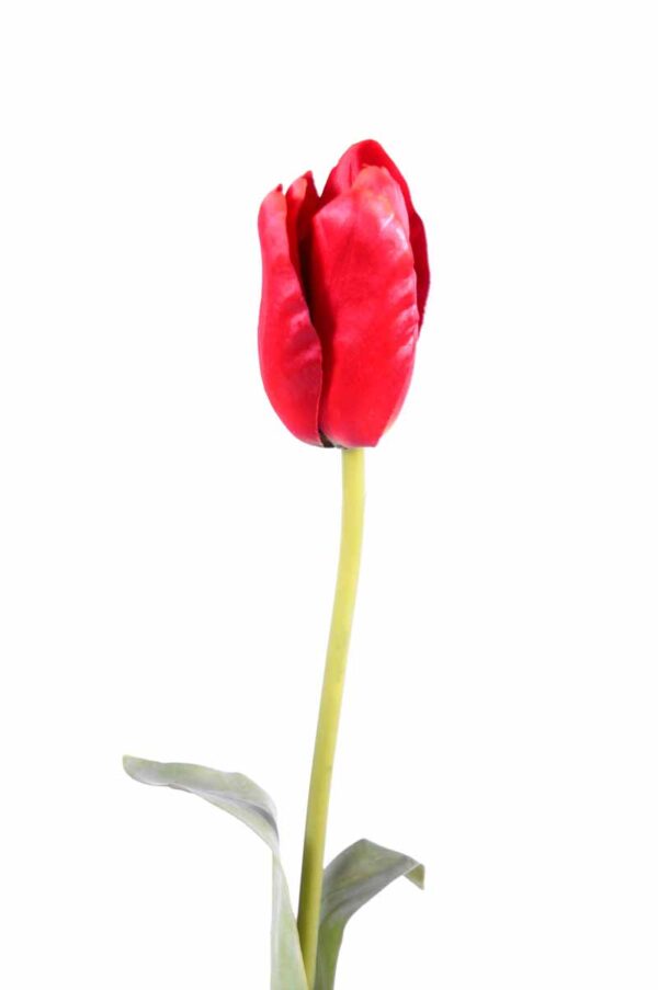 fleur artificielle tulipe rouge 1 1