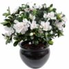 plante artificielle fleurie azalee blanc 1 1