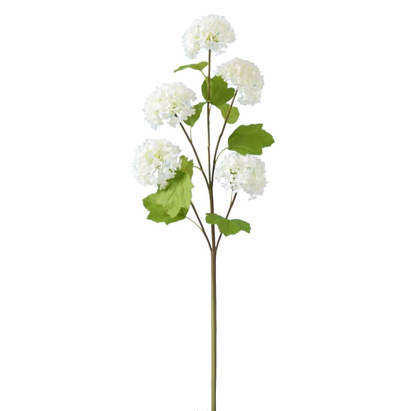viburnum blanc boule de neige fleur artificielle